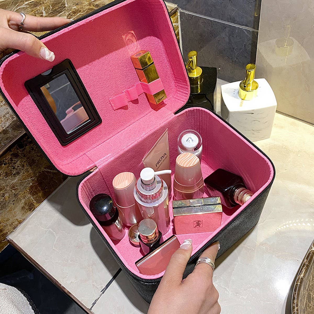 NEW FASHION HIGH-END STORAGE COSMETIC BAG_CWAB4493