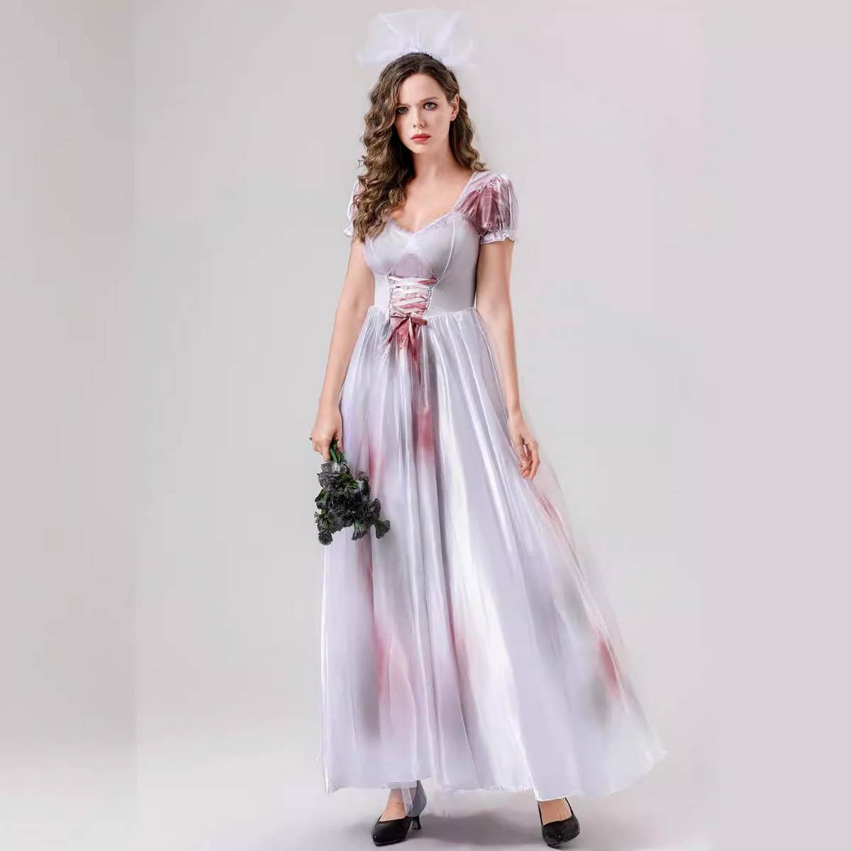 HALLOWEEN BLOODY GHOST BRIDE DRESS COSTUME