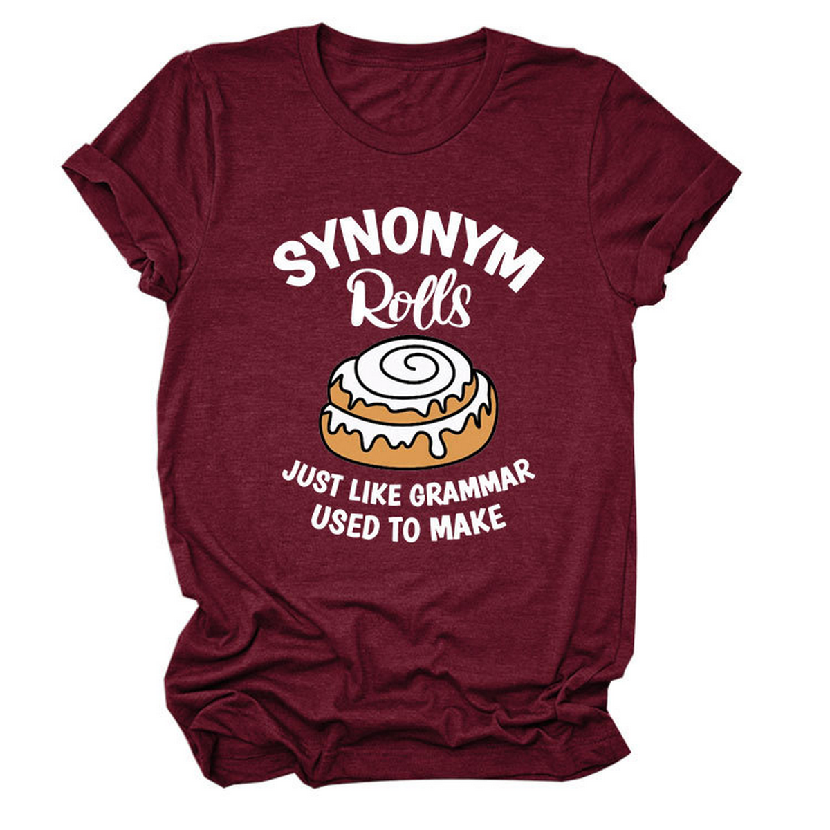 Loose Fit Women¡¯s T-Shirt with Cute Graphic