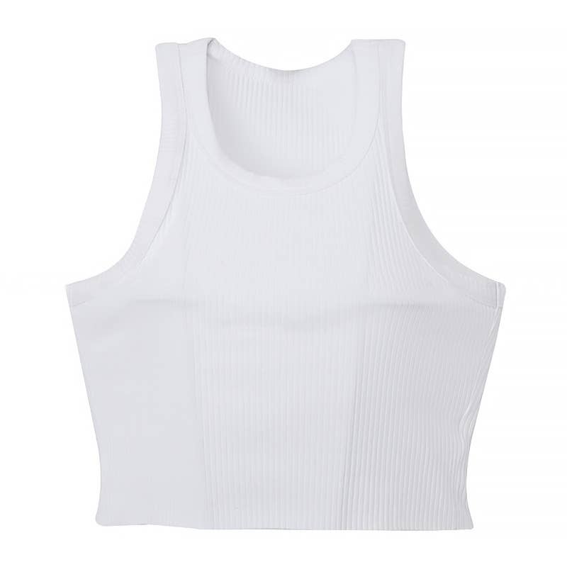CROP SHORT THREADED VEST