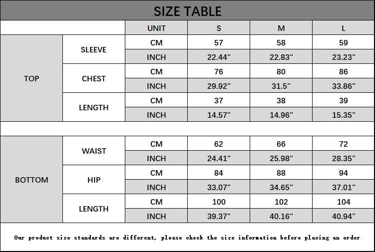 Autumn and winter fashion knitted two-piece set