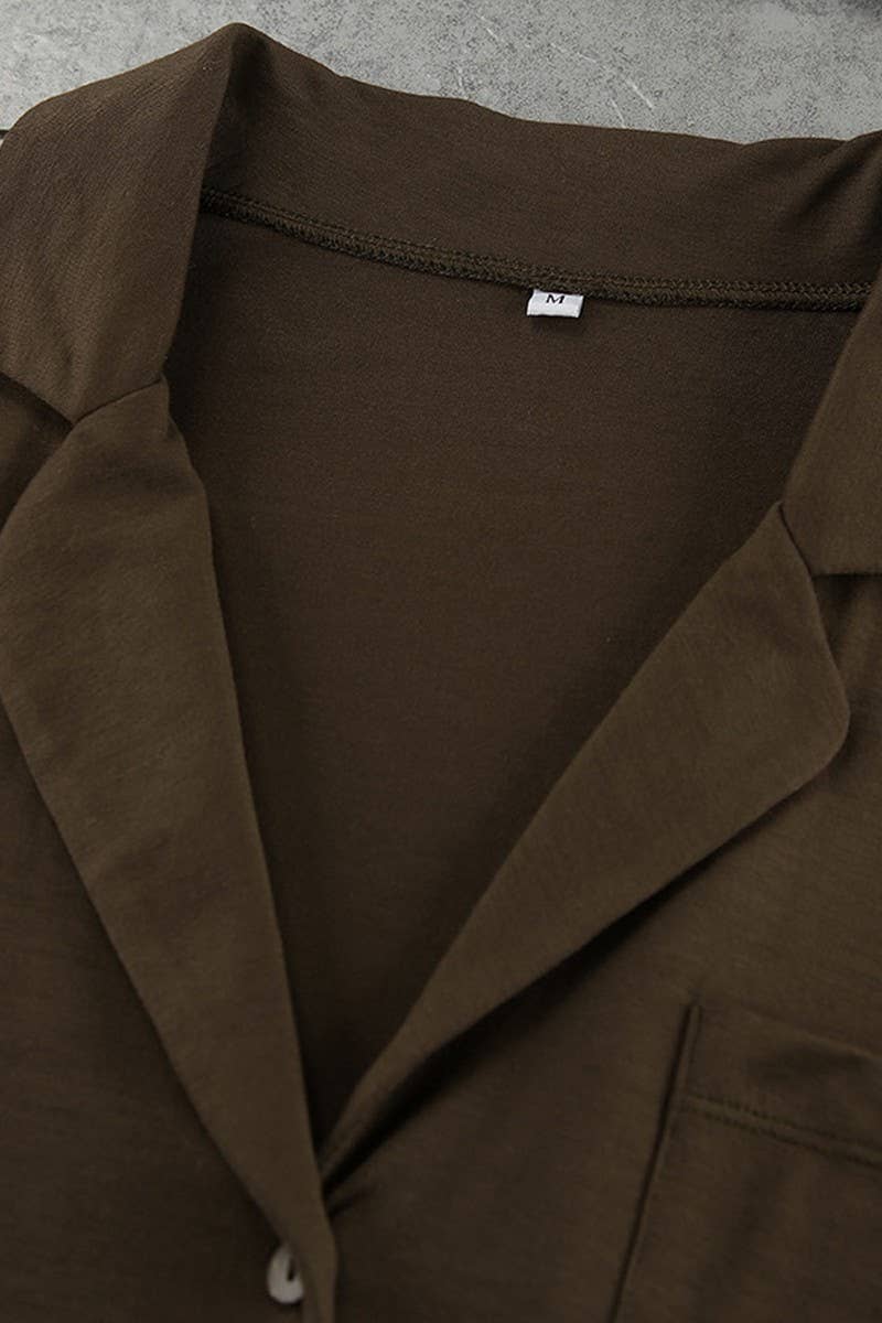 CWSPJ0394_MODAL CARDIGAN LONG SLEEVE PANTS PAJAMA SET