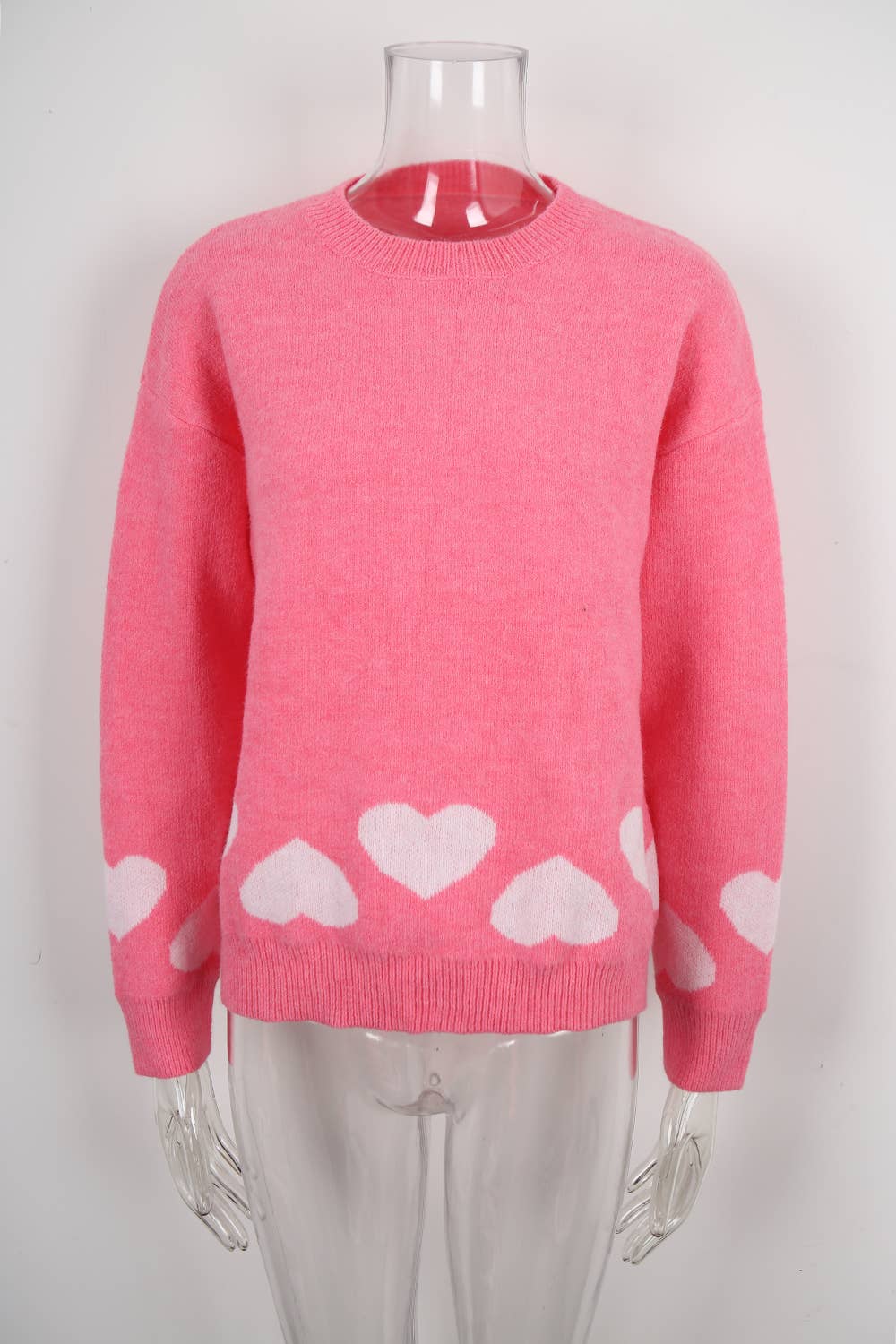 Feeling human love long sleeve in basic sweater
