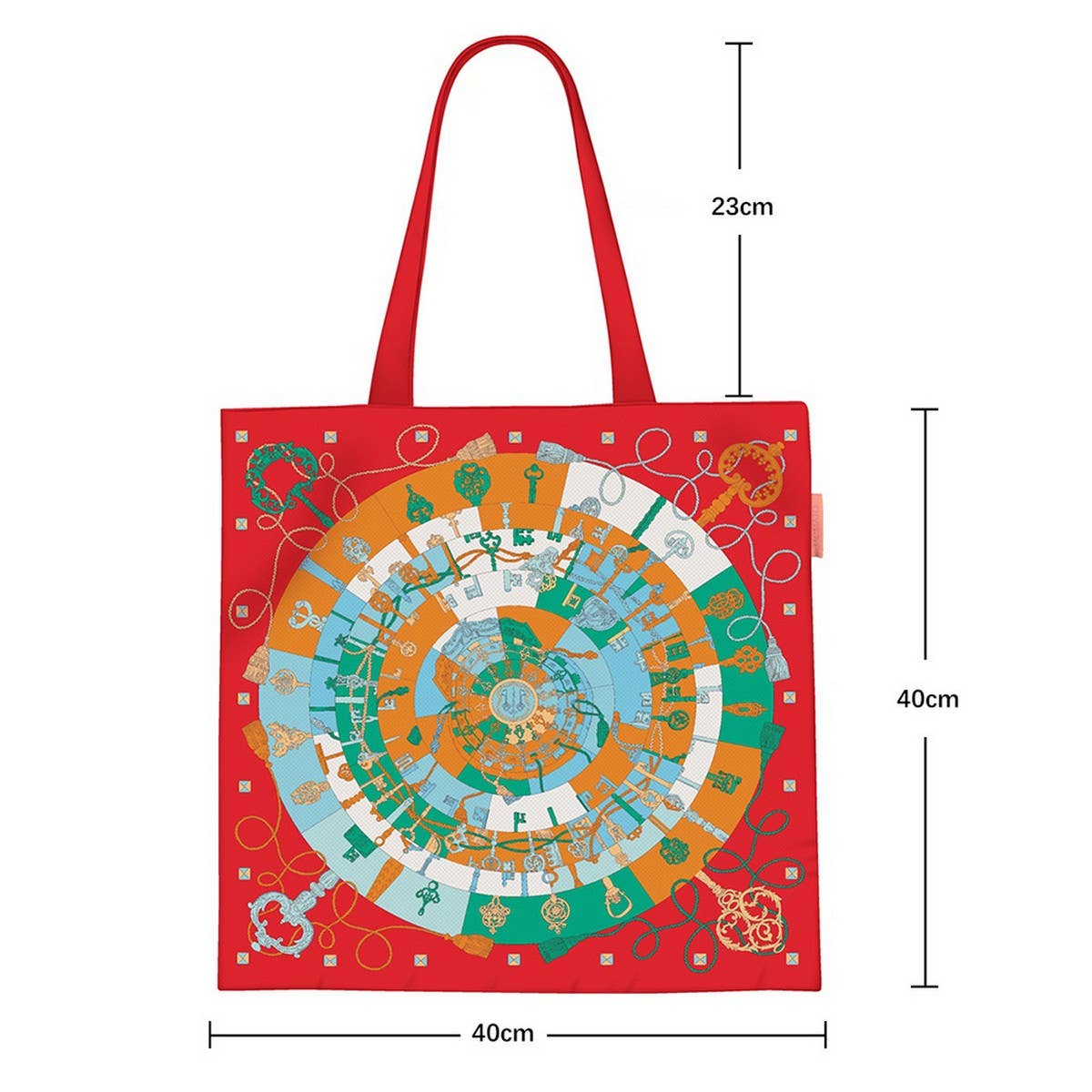 Tassel Key Canvas Tote Bag for Women_CWAB5136