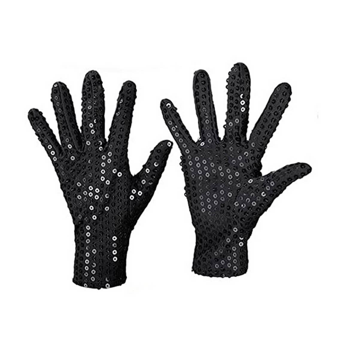 CWAG0293_SEQUINED STAGE NIGHT SHOW ACCESSORIES GLOVES