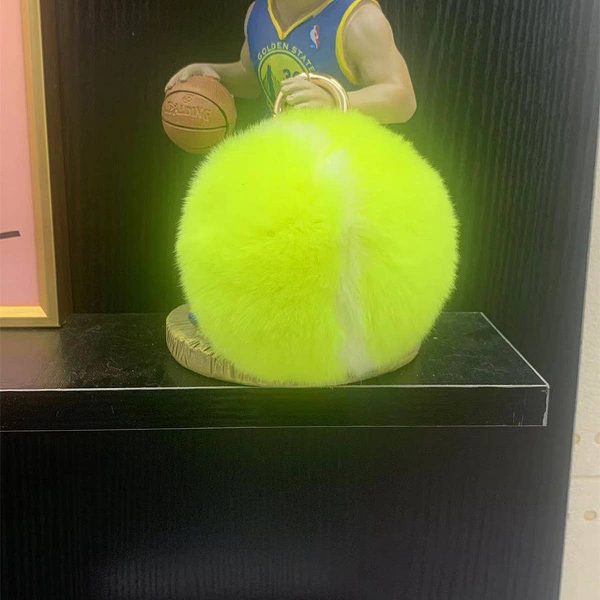 CWMM10408_CUTE TENNIS KEYCHAIN BALL BAG CHARM