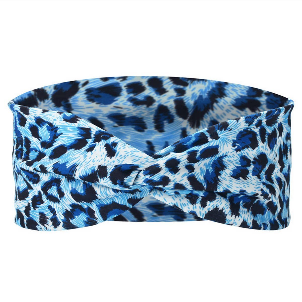 CWAHA6424_LEOPARD PRINT SPORTS YOGA HEADBAND FOR WOMEN