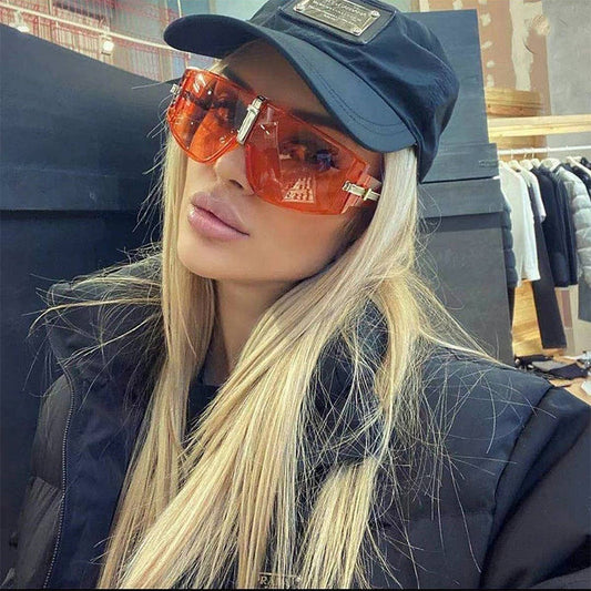 LARGE FRAME SUNGLASSES FASHION SUNGLASSES