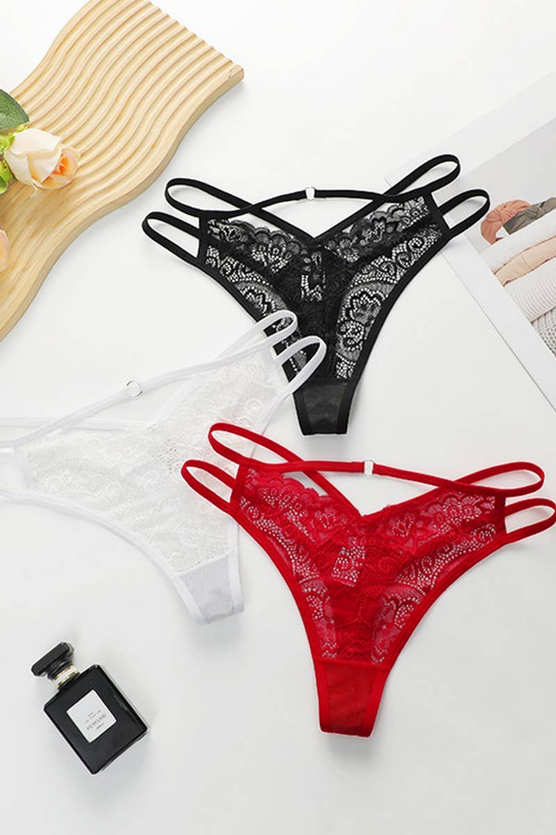 CWSPJ00466_GIRLS' LACE SEXY THONG PANTIES