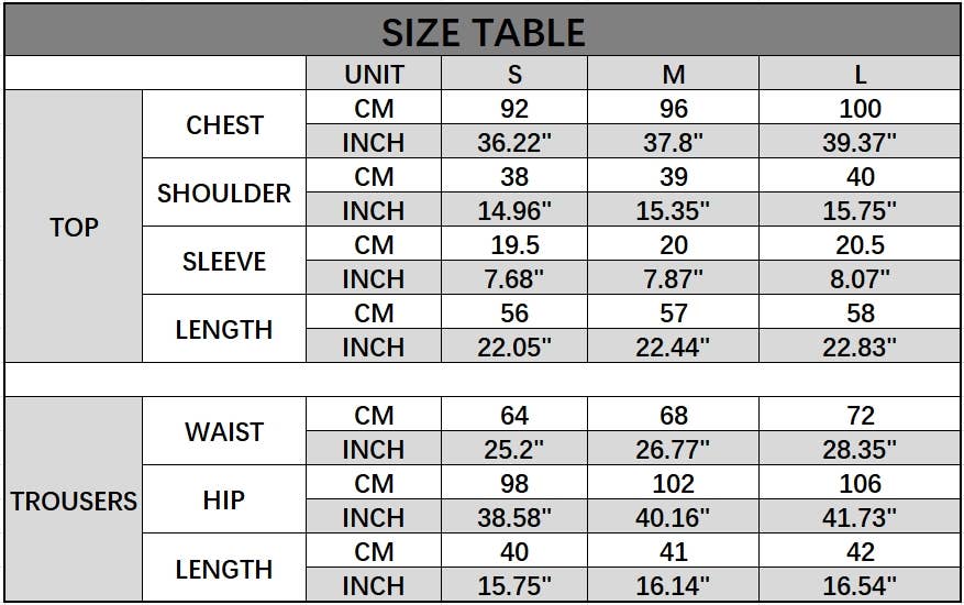 Comfortable home pocket V-neck T-shirt set