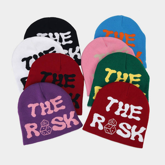 Y2K FASHIONABLE EARMUFF KNITTED HAT_CWAH1590