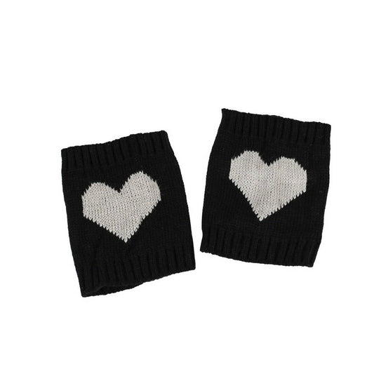 CWMS02724_HEART ANKLE LEG WARMERS WINTER BOOT COVERS