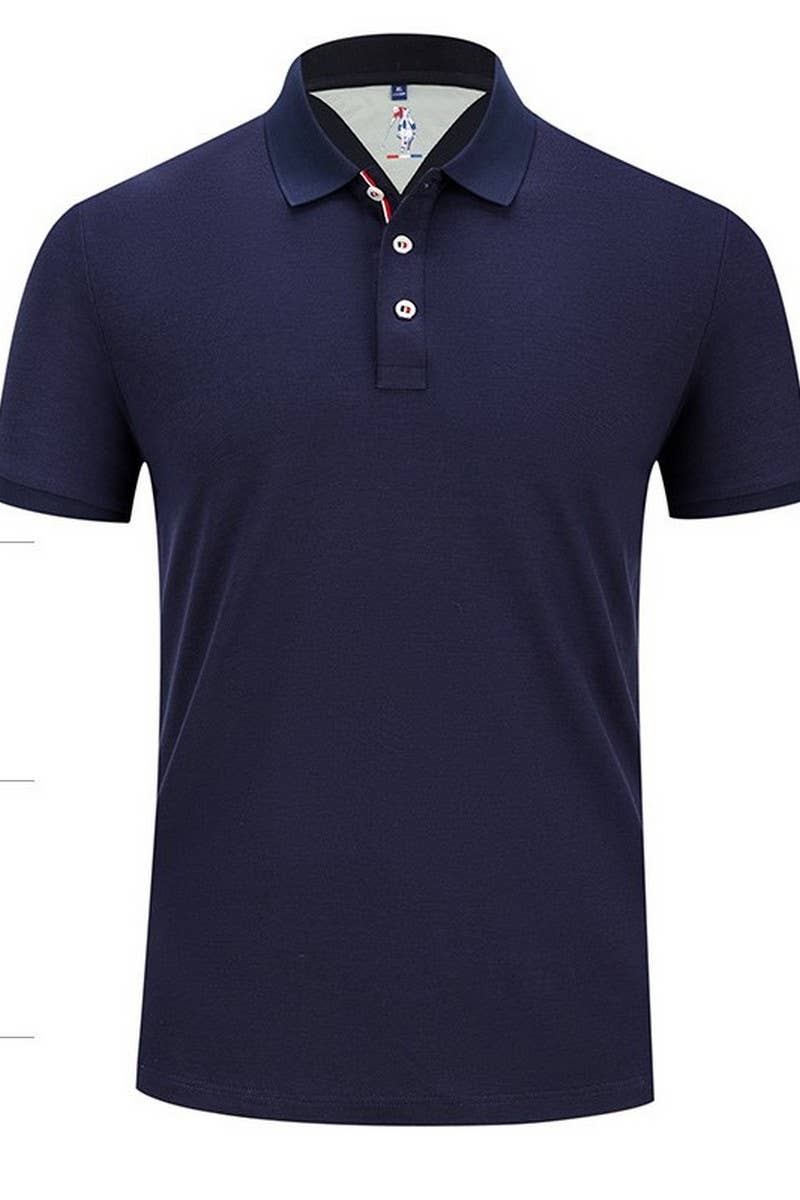 CWTBLS02436_LONG STAPLE COTTON SHORT SLEEVE POLO SHIRT