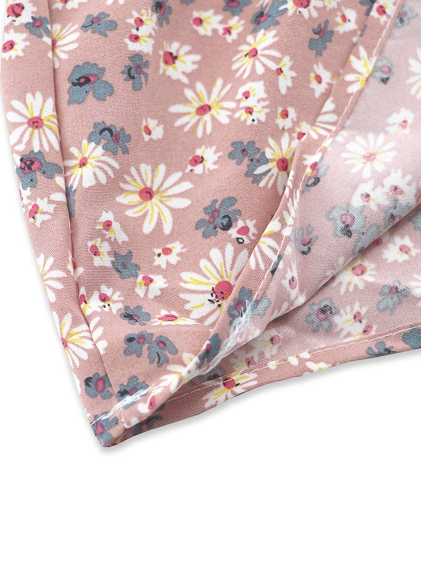 Button-Down Floral Long Beach Dress