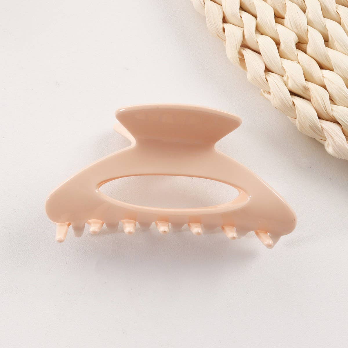 CWAHA1403_SOLID COLOR HAIR CLAW CLIP