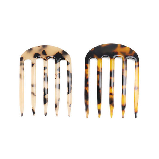 ACETATE HAIR COMB FORK HAIR TWISTER_CWAHA4201