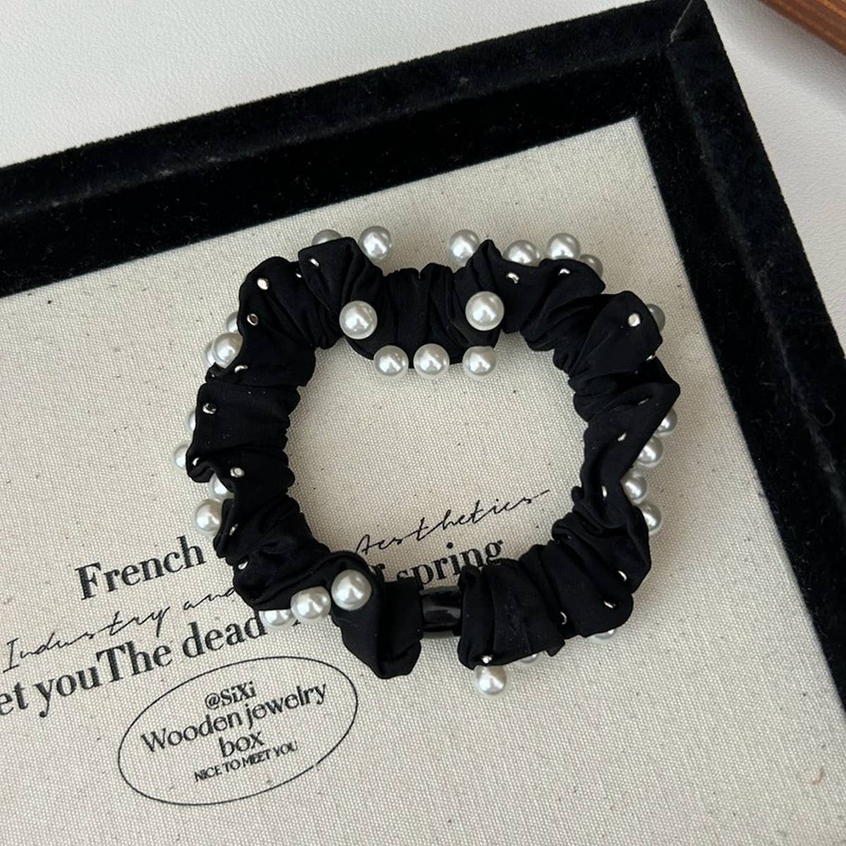 ELEGANT FRENCH HIGH-END HAIR SCRUNCHIES