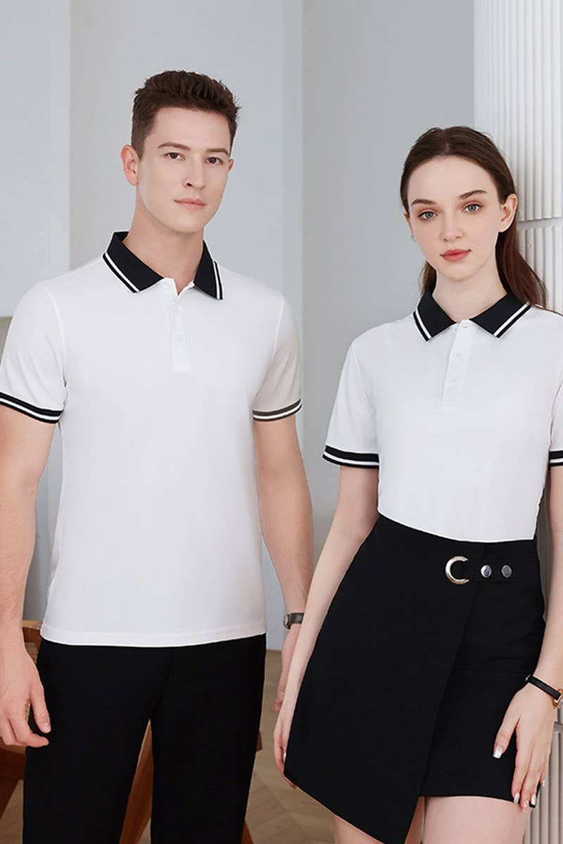 CWTBLS02423_CUSTOM COLLARED POLO WORK SHIRT