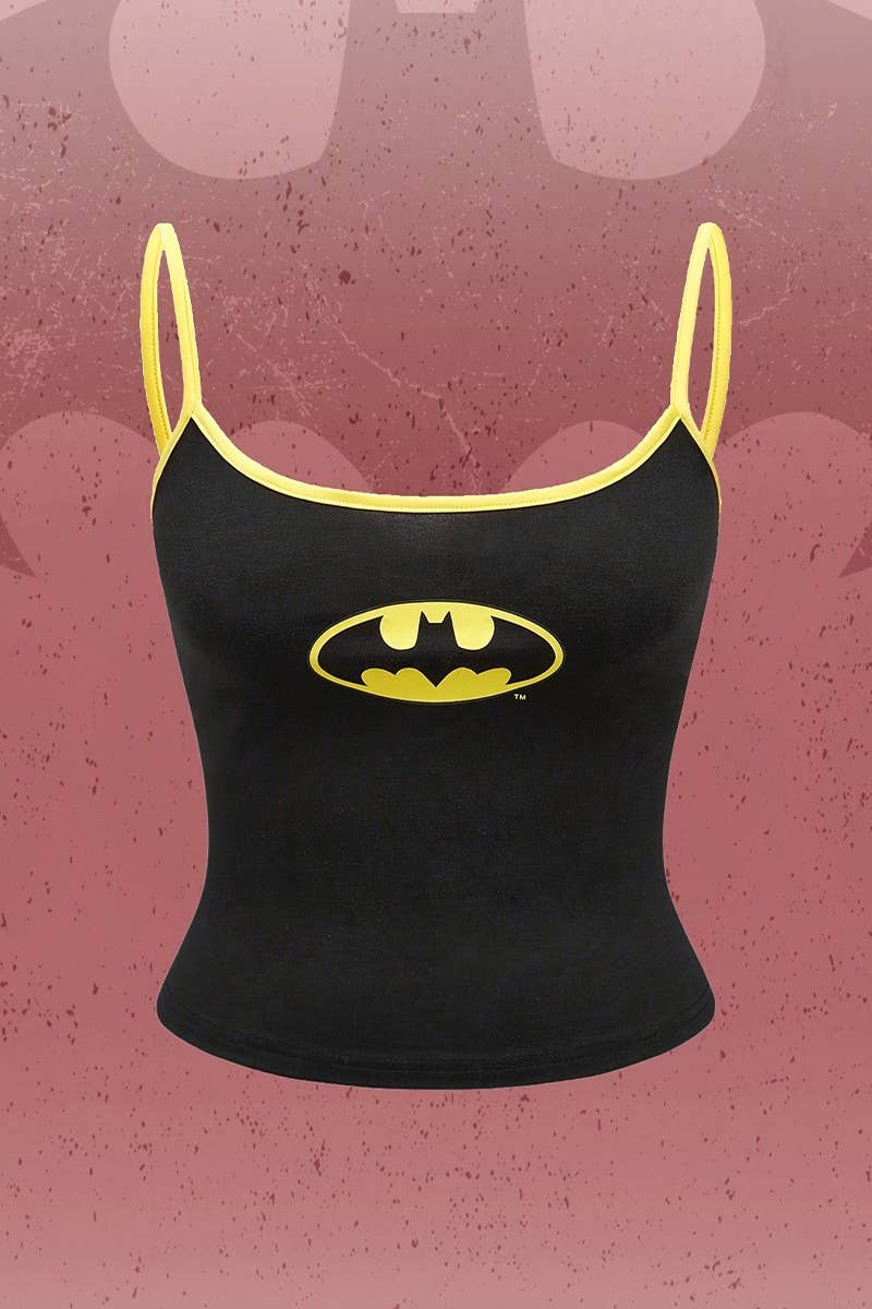 CWTTK1013_FITTED SLEEVELESS CROPPED CAMI TANK TOP