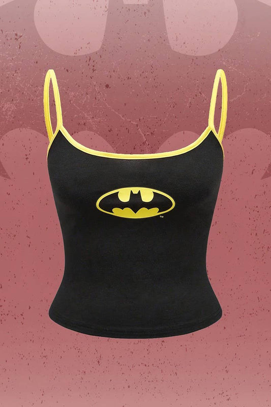 CWTTK1013_FITTED SLEEVELESS CROPPED CAMI TANK TOP