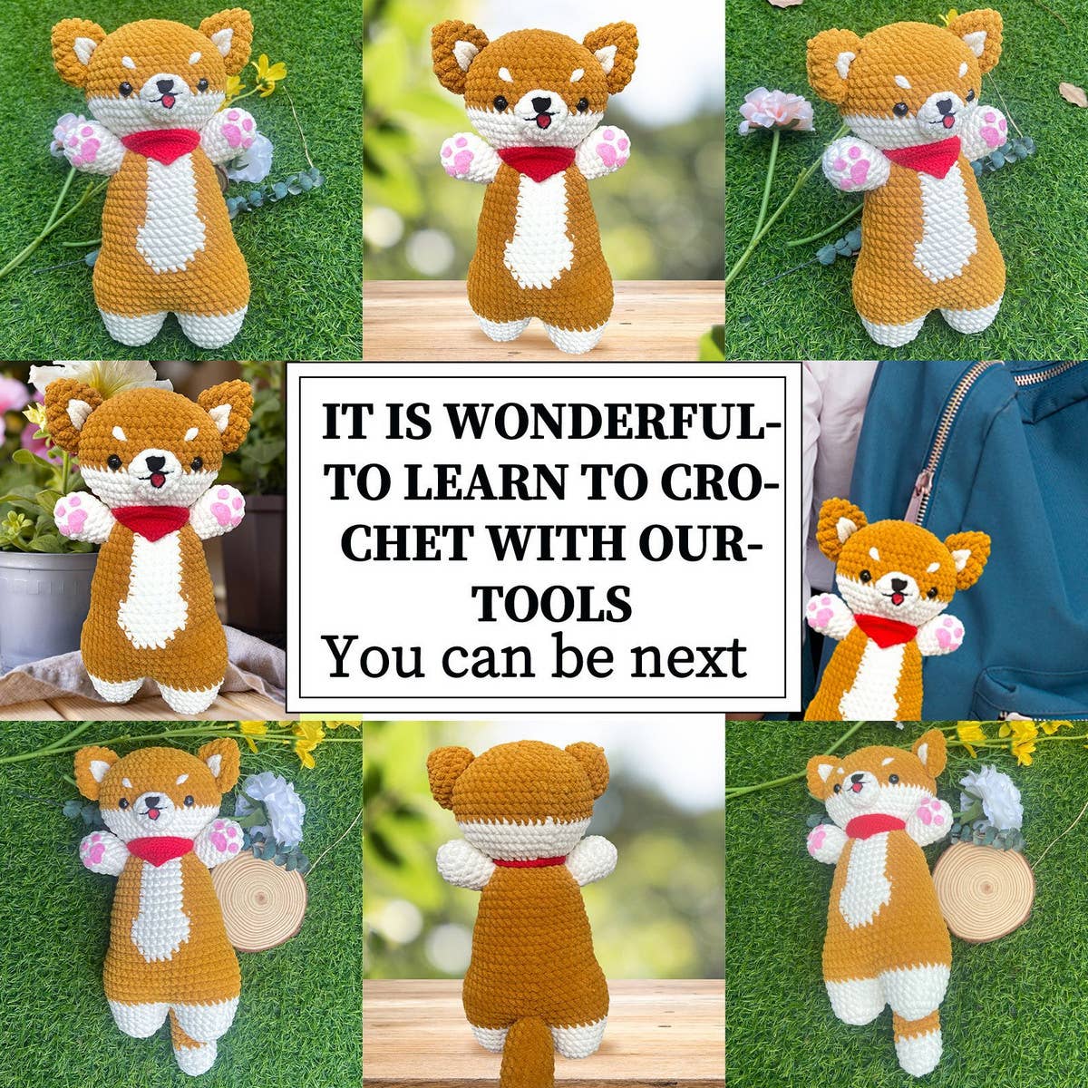 HAND-WOVEN DIY CROCHET DOLL MATERIAL KIT