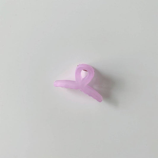 CHILDREN'S COLORFUL FROSTED CANDY COLOR HAIRPIN
