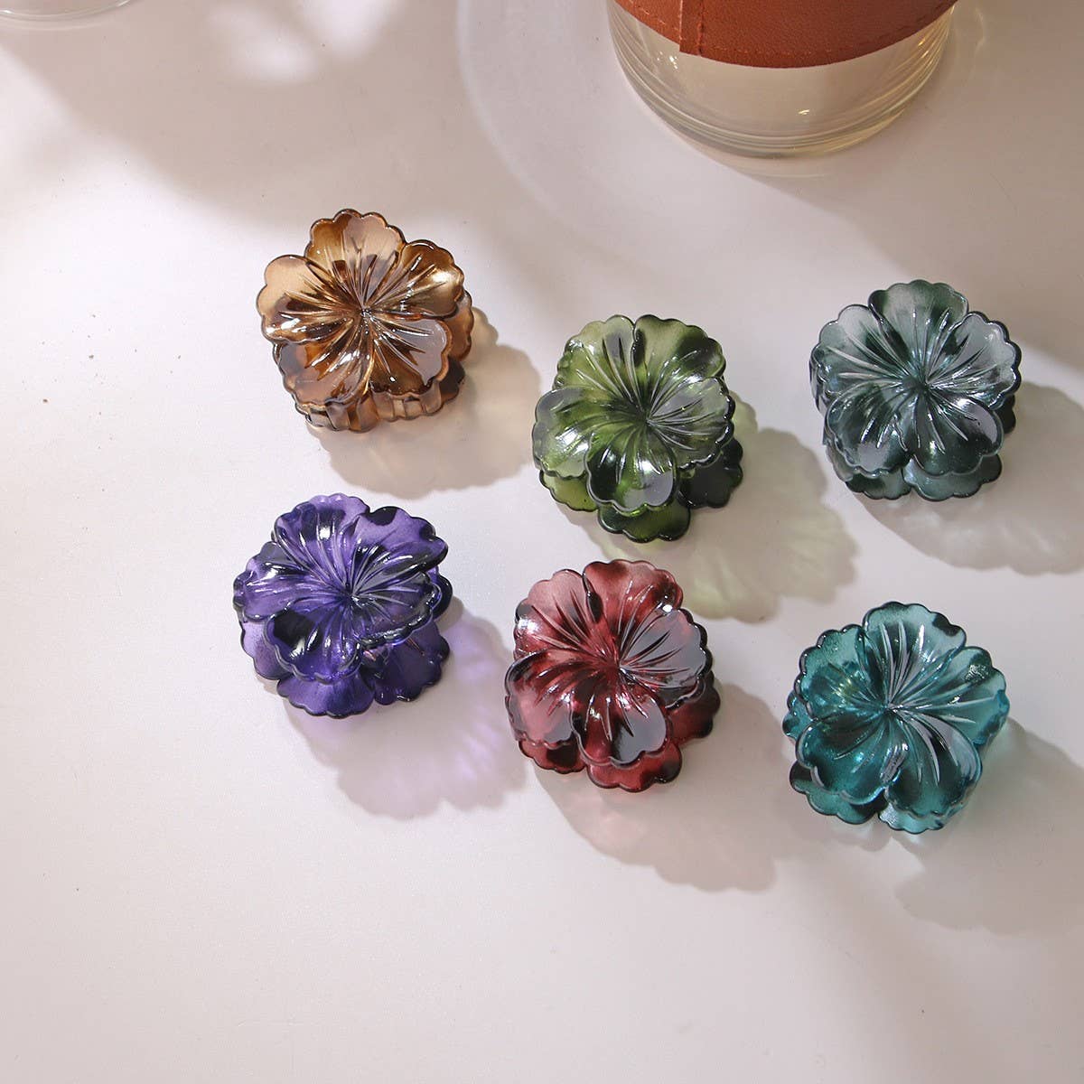 CWAHA07453_SMALL FLOWER HAIR CLAW CLIP FOR WOMEN