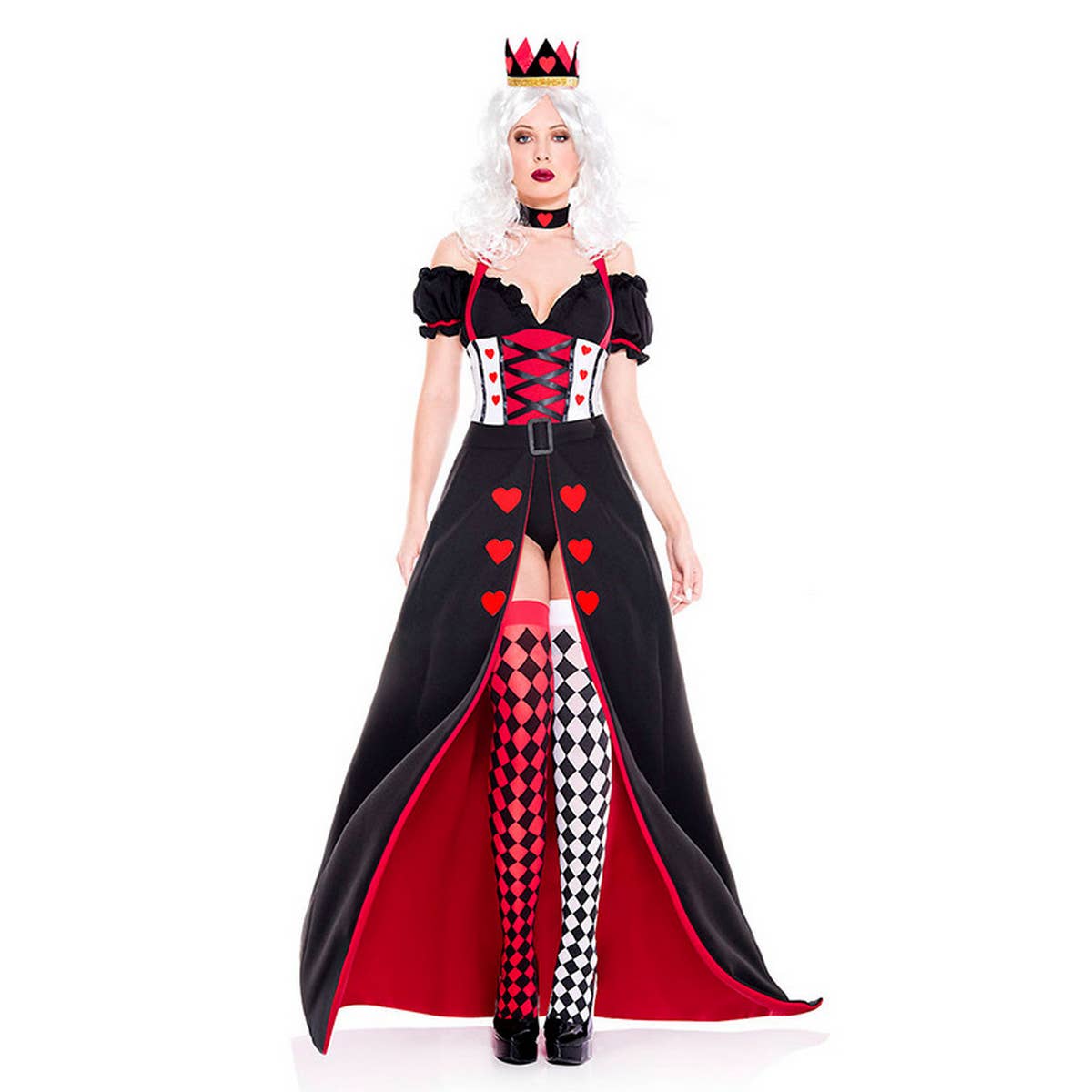 HALLOWEEN QUEEN OF HEARTS DRESS