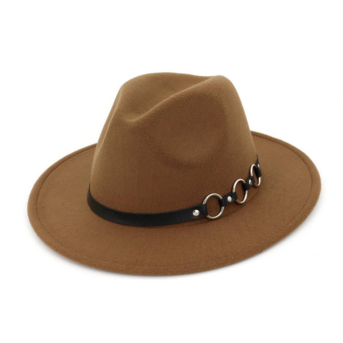 FASHIONABLE ADJUSTABLE WIDE BRIM JAZZ HAT_CWAH2114