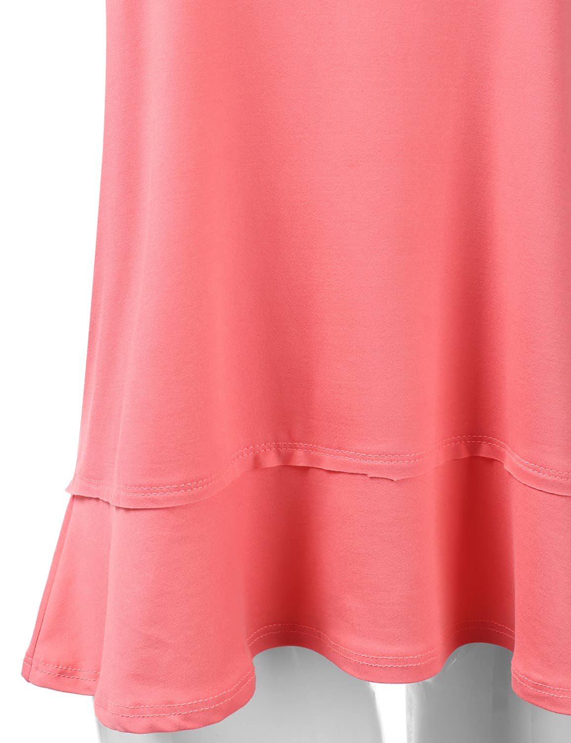 CWTTS681-P_Casual Tshirt V Neck Short Sleeve Loose blouse