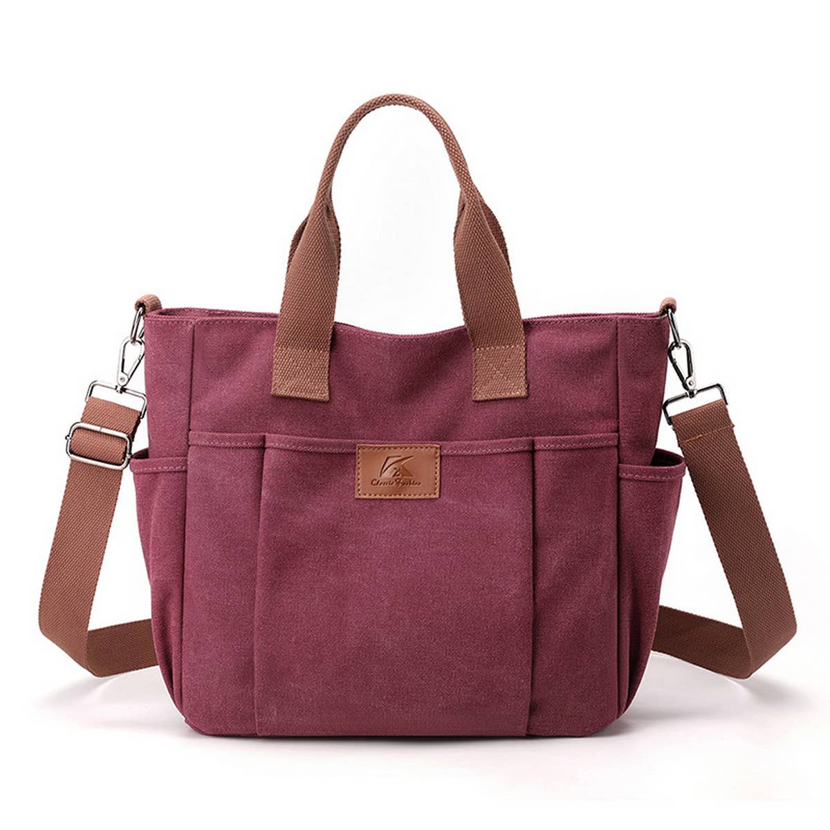 RETRO CANVAS BAG MESSENGER BAG TOTE BAG_CWAB1282