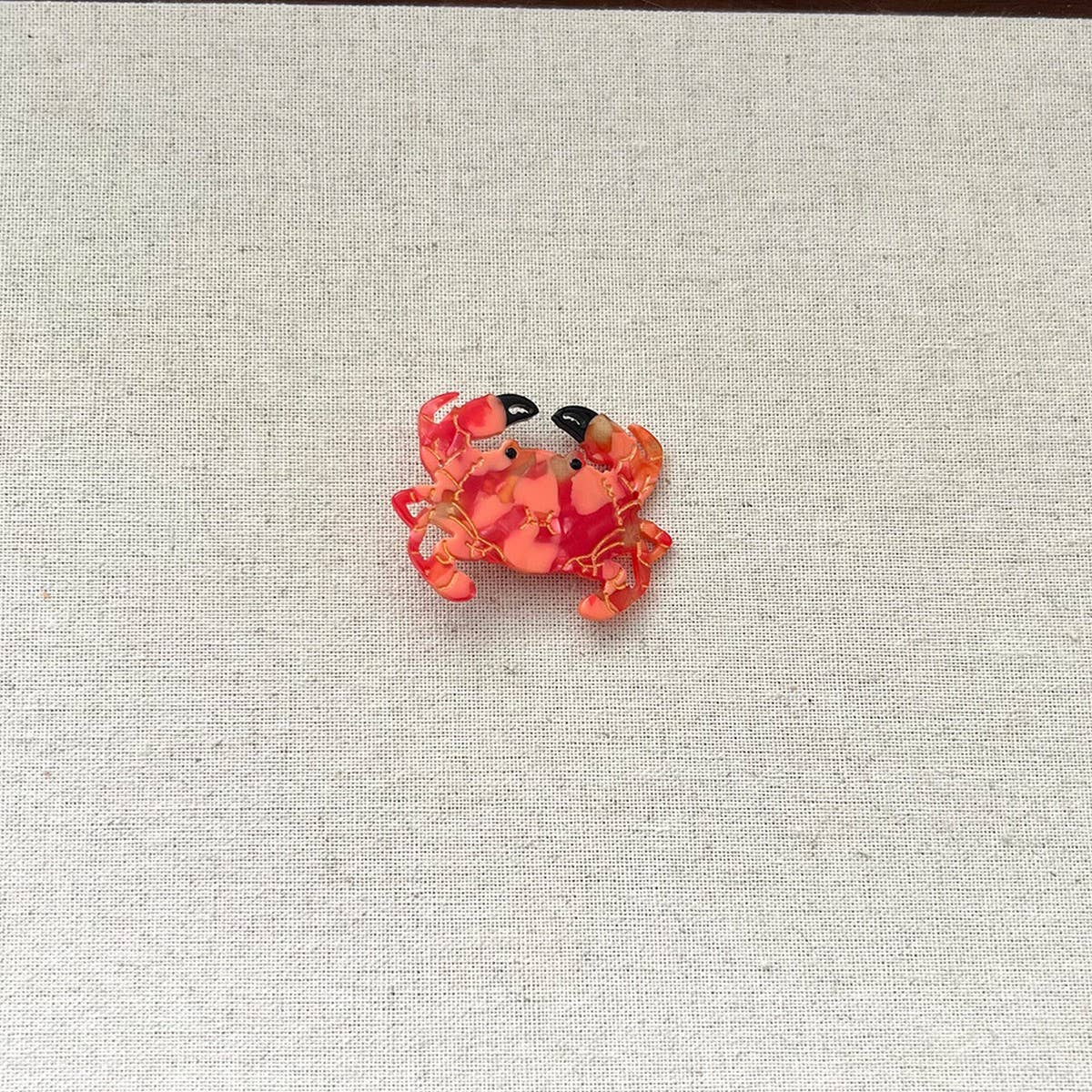 Crab Acetate Hair Claw - Cute Medium Duckbill Clip