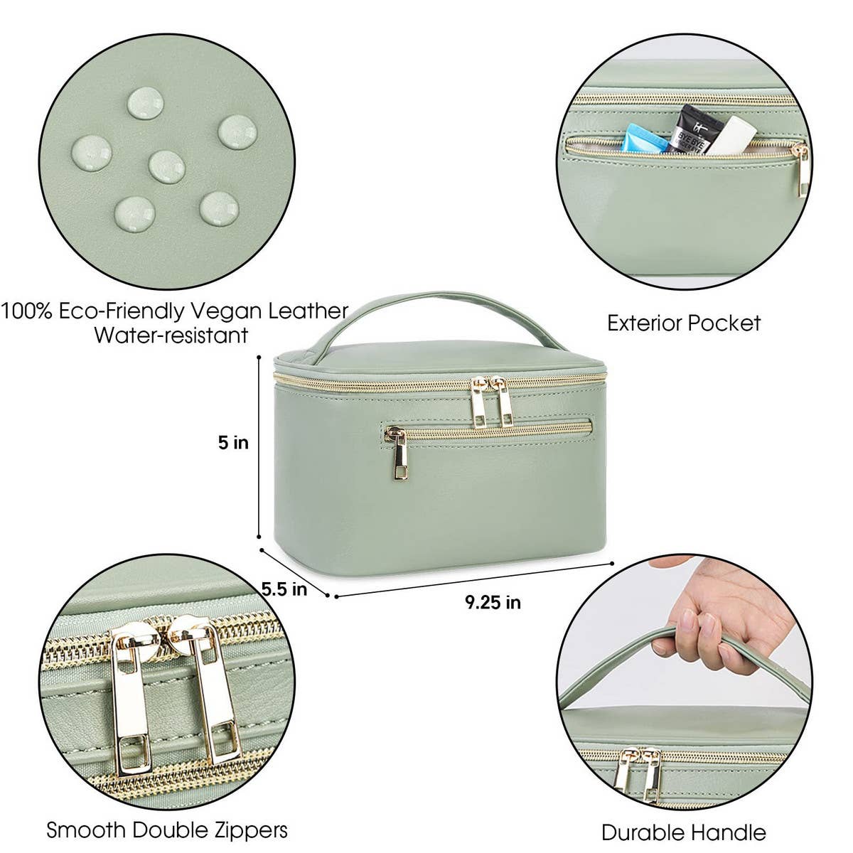 LARGE CAPACITY WATERPROOF TOILETRY BAG STORAGE BAG_CWAB2356