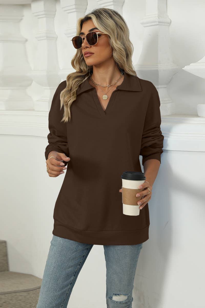 CWOHOL1027_WINTER CASUAL LAPEL LONG SLEEVE HOODIE TOP