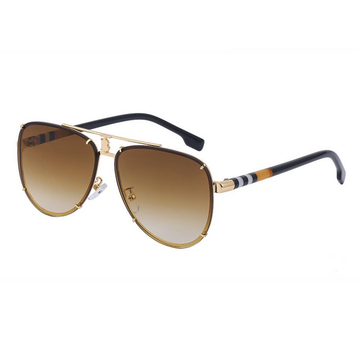 RETRO DOUBLE BEAM TOAD FASHION SUNGLASSES_CWASG0583