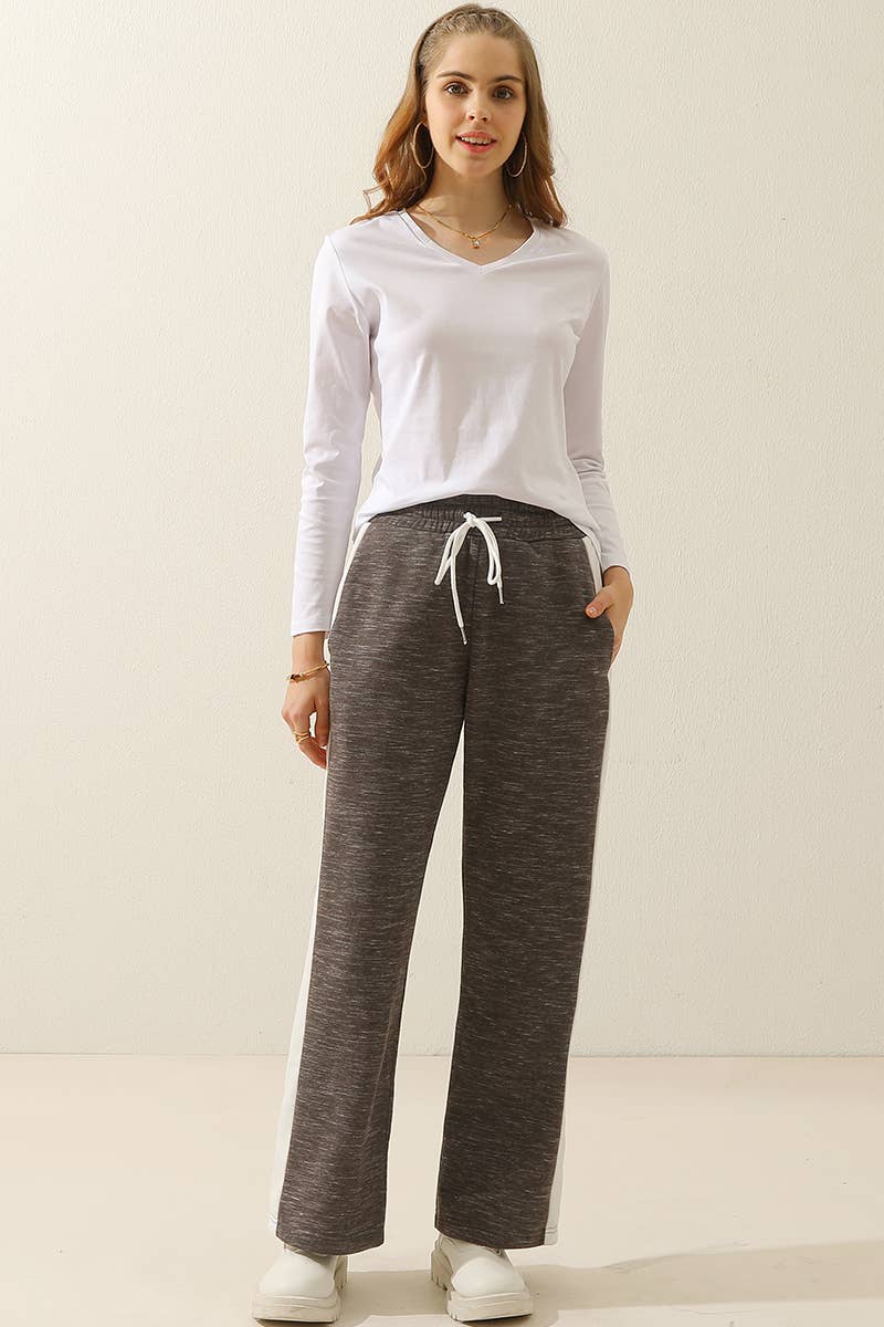 CWBLP398-P_PLUS SIZE HIGH WAISTED WIDE LEG LONG SWEATPANTS