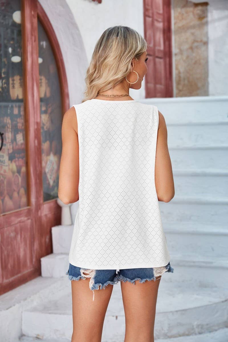 CWTTSL00213_NEW SUMMER SLEEVELESS CASUAL LOOSE TOPS