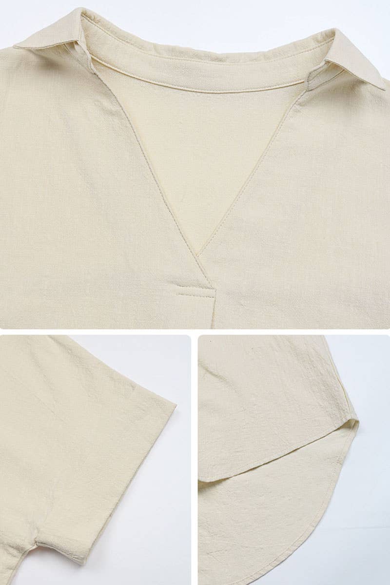 CWTBLS1629_SUMMER WOMEN'S CASUAL COMFORTABLE SHIRT TOPS