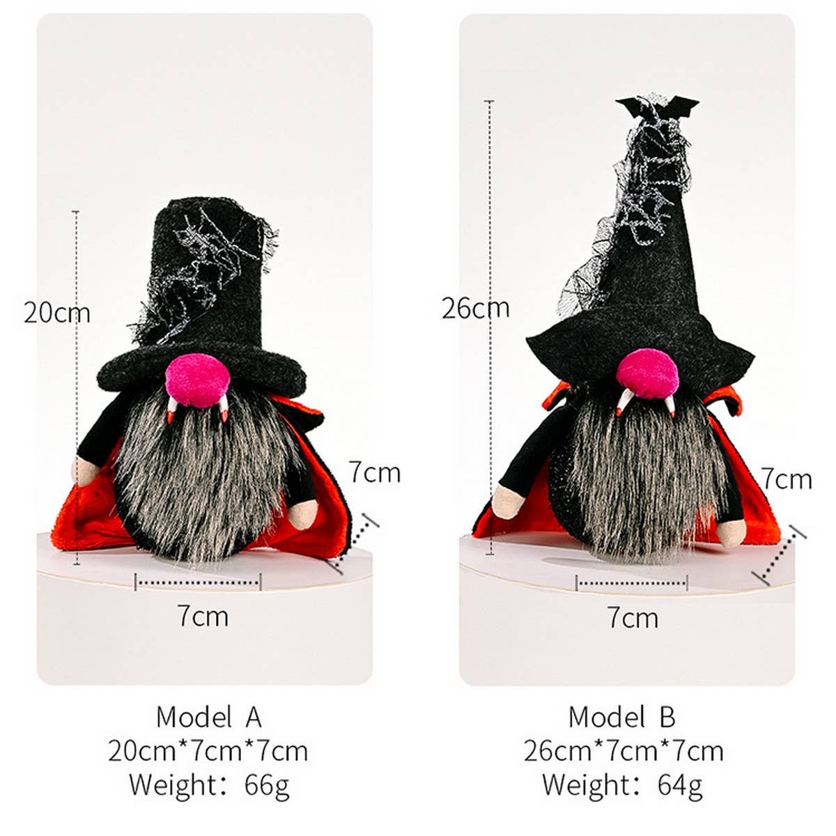 HALLOWEEN RUDOLPH DOLL WITH LIGHT