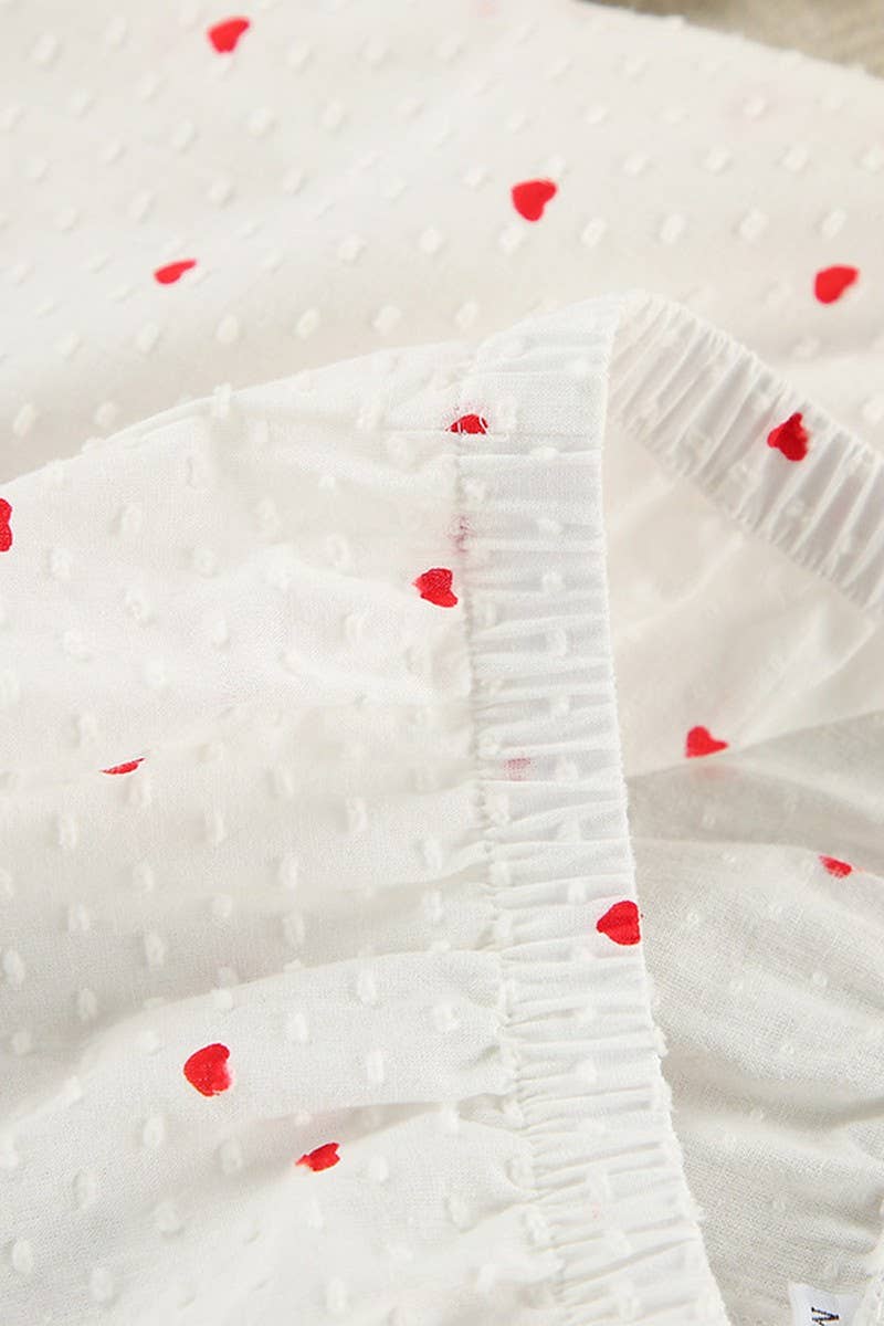 CWSPJ0230_COTTON HEART PRINTED LONG SLEEVE PAJAMA SET