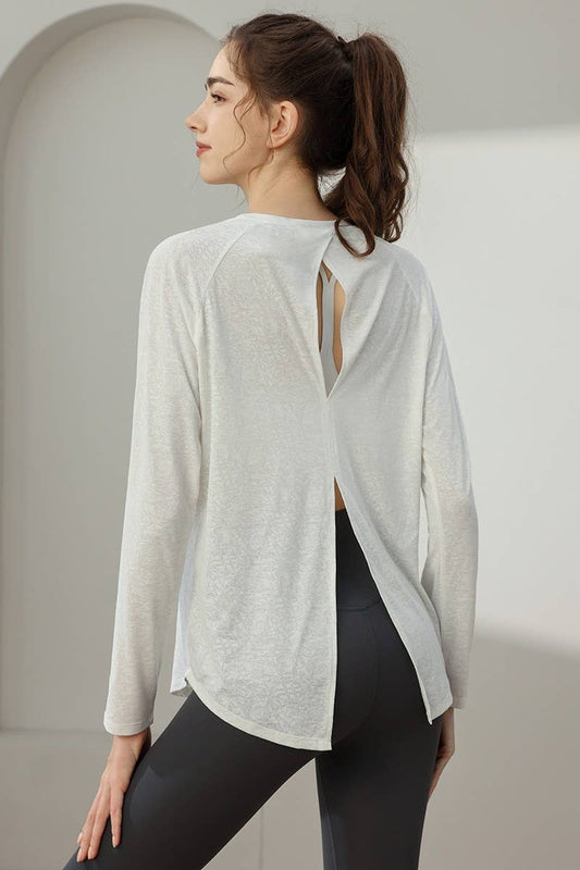 CWTBLL3630_HIGH-END SPORTS STYLE BEAUTIFUL BACK YOGA CLOTHES