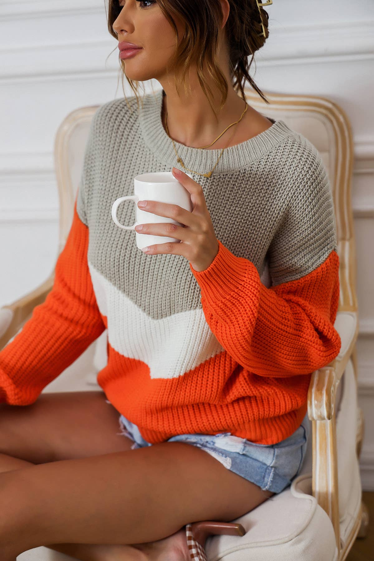 AUTUMN STYLE CASUAL LOOSE SWEATER