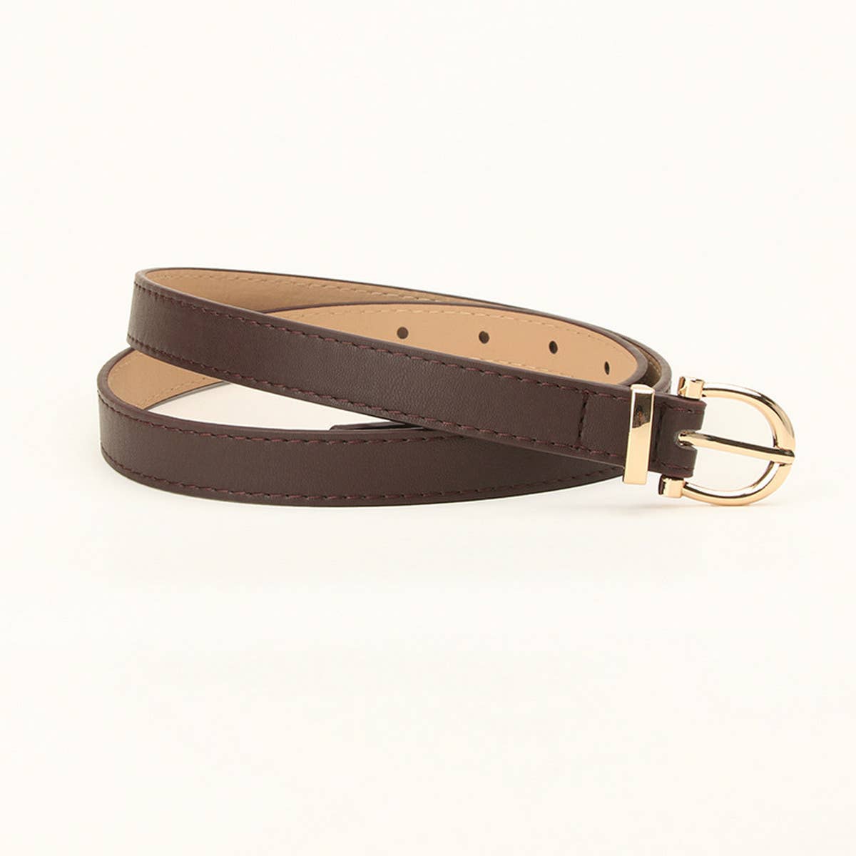 CWABE0906_SOLID COLOR PERSONALITY BELT