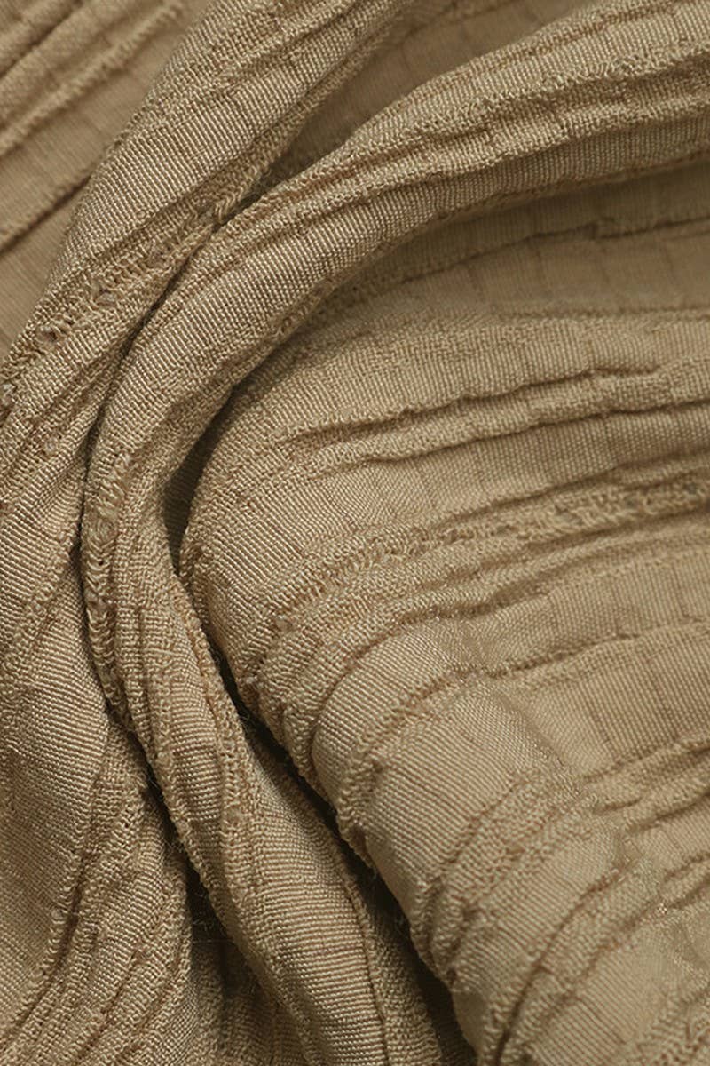 CWBLP0802_TEXTURED SOLID COLOR CASUAL SKINNY PANTS