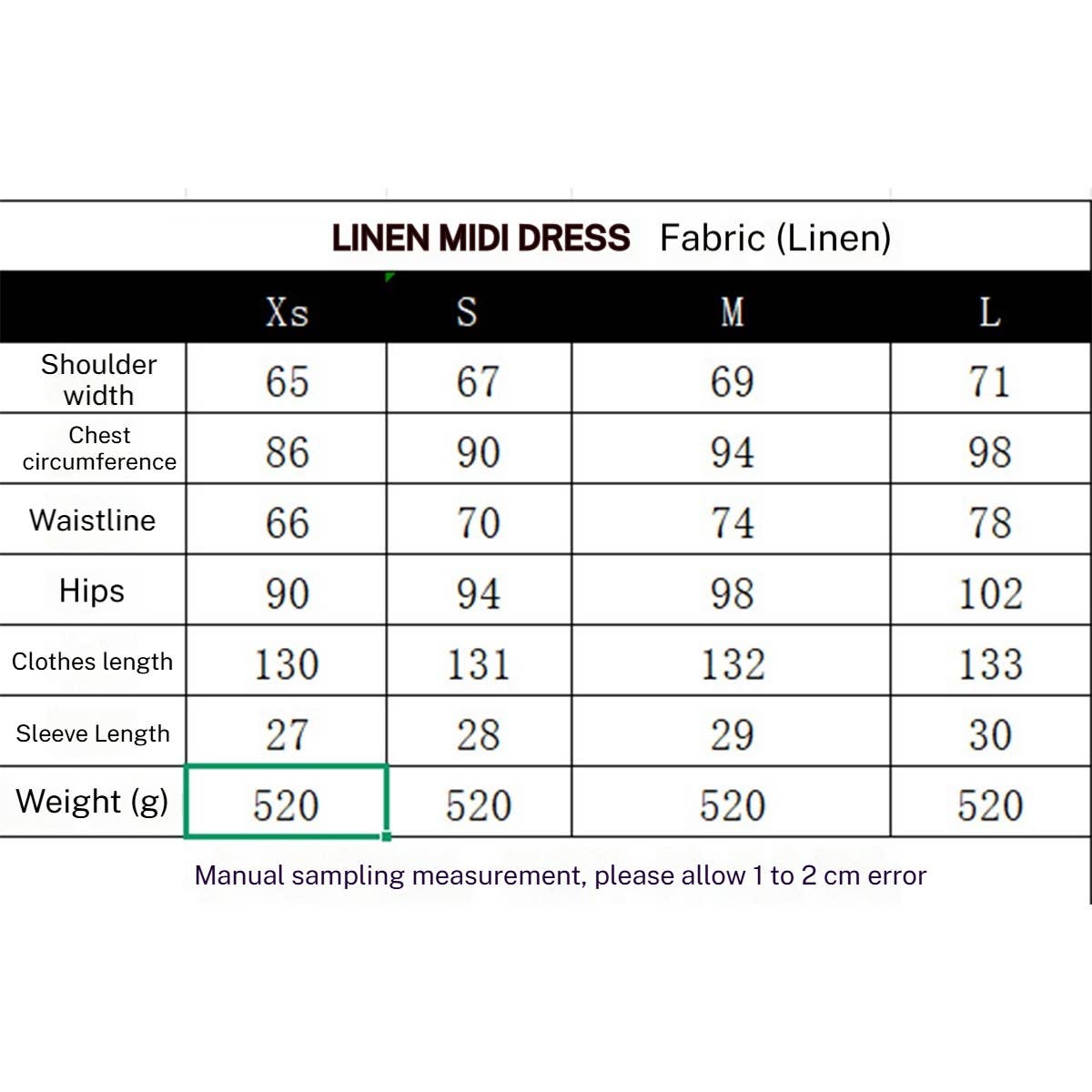 Linen Collared Short Sleeve Midi Dress for Women