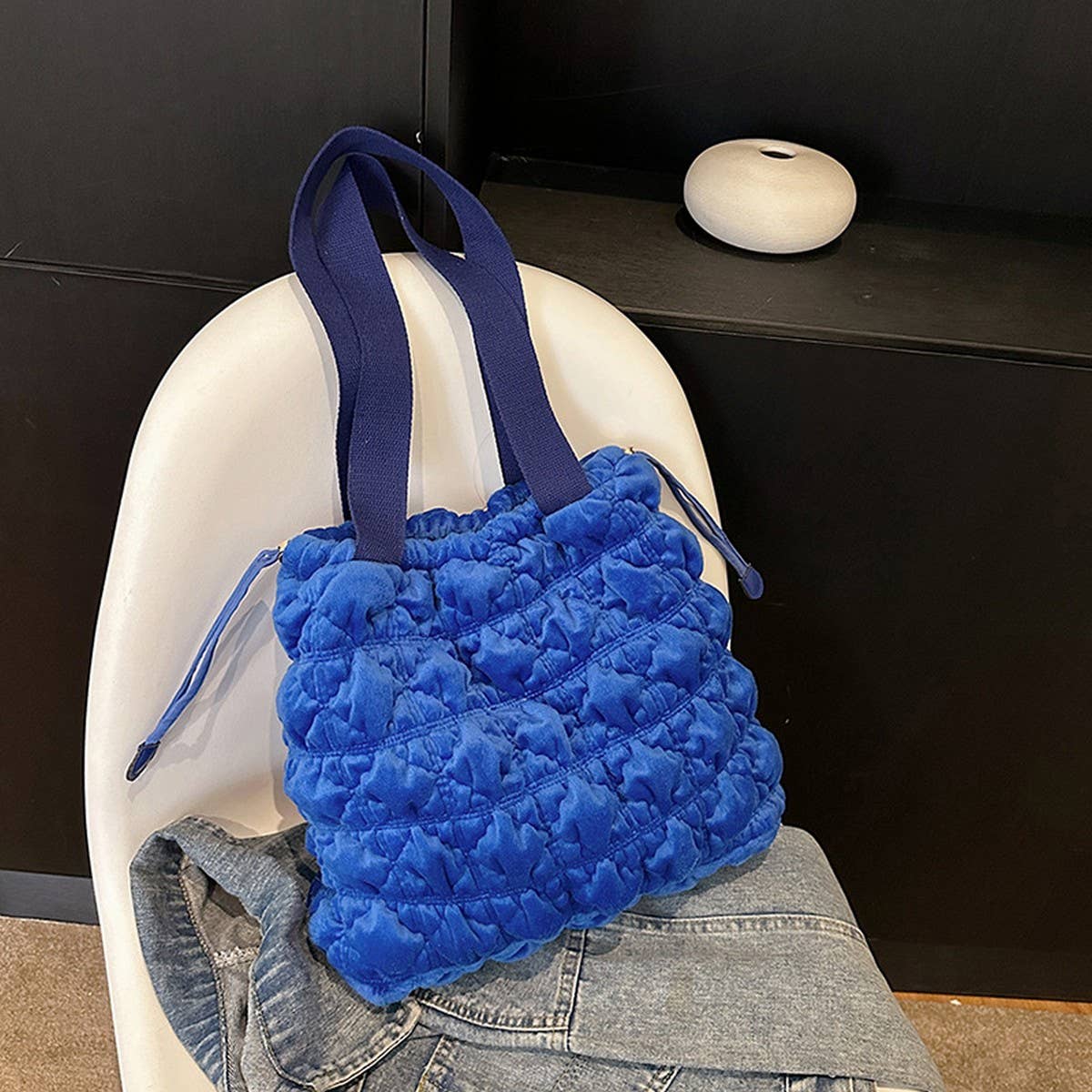 Fluffy Velvet Cloud Handbag Women Shoulder Bag_CUAB00605