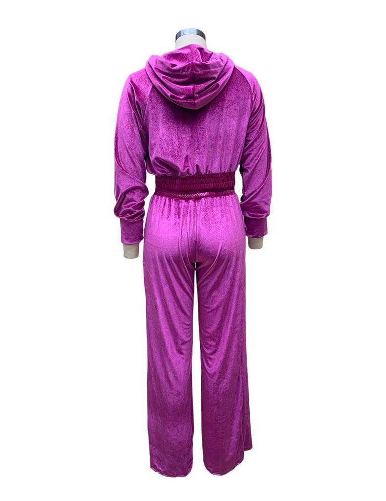 FASHIONABLE HOODIE CANARY SWEATPANTS SUIT