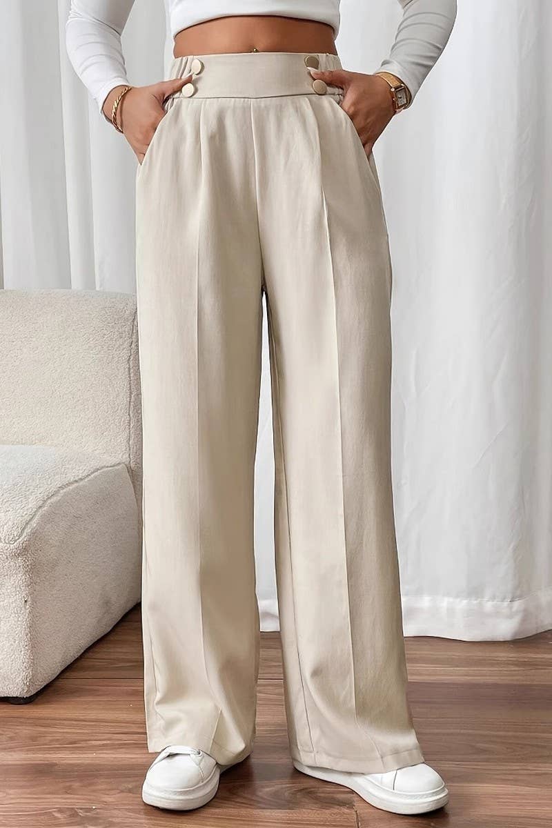 CWBLP2089_HIGH WAIST FLOWY WIDE LEG LOUNGE PANTS
