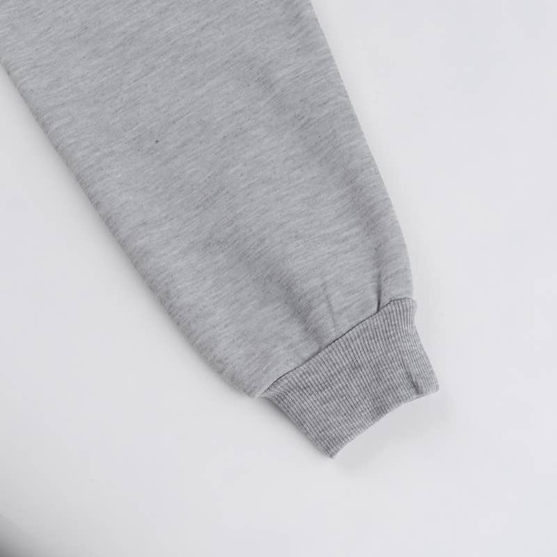 CASUAL PRINT HOODIE WITH FLEECE PULLOVER HOODIE