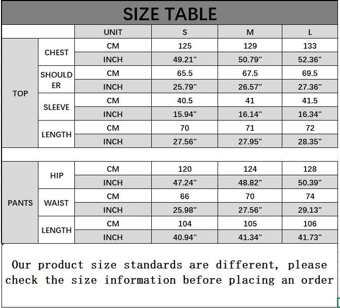 CWSPJ0324_ROUND NECK LONG SLEEVE LONG PANTS PAJAMA SET